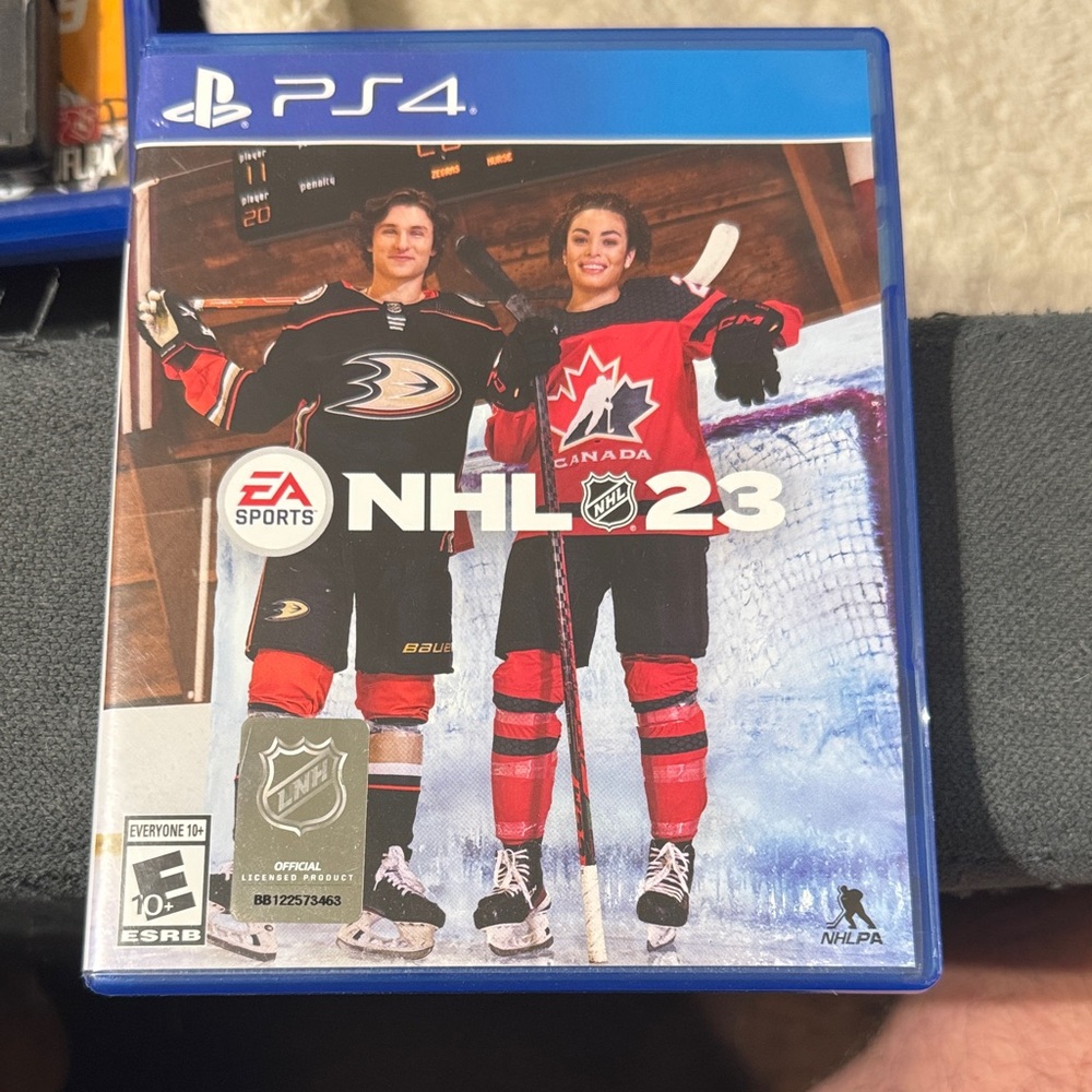 EA Sports NHL 23 for PS4 - Blue Case